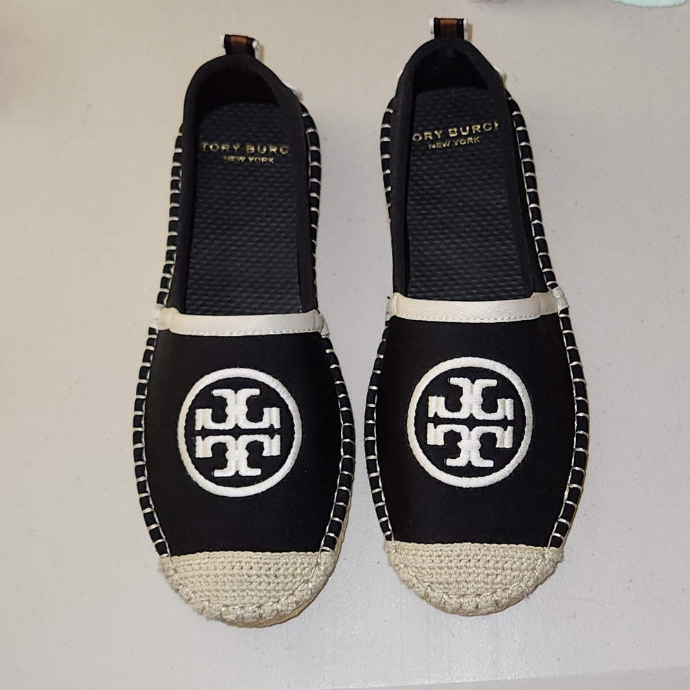 Tory Burch SeaStar Beachcomber Espadrille Sz 7 EUC